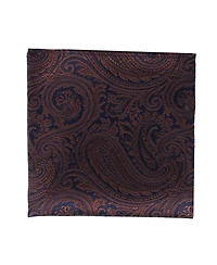 Trafalgar Men's Sobee Paisley Silk Necktie and Pocket Square