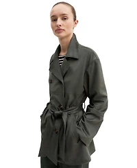 Emme Marella Women's Double-Breasted Belted Jacket