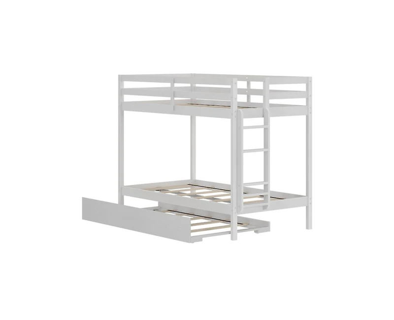 Grain & Grove Bear Plywood Twin/Twin with Trundle
