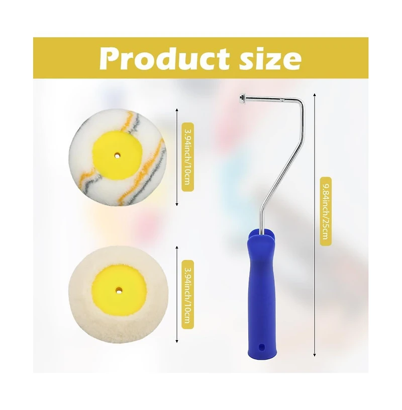 Xdovet Corner Edgert Roller Kit Drywall Tool Wallting Decoration