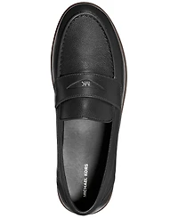 Michael Kors Men's Wesley Pebbled Leather Loafers