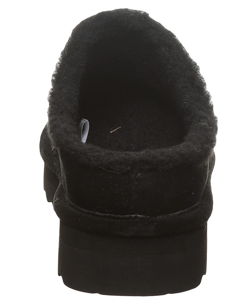 Bearpaw Women's Izzy Platform Suede Slip-On Clogs