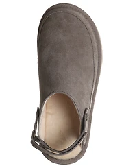 Bearpaw Women's Brooke Platform Suede Slip-On Clogs