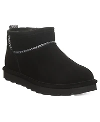 Bearpaw Women's Akira Webbing Tape Seam Pull-On Ankle Booties
