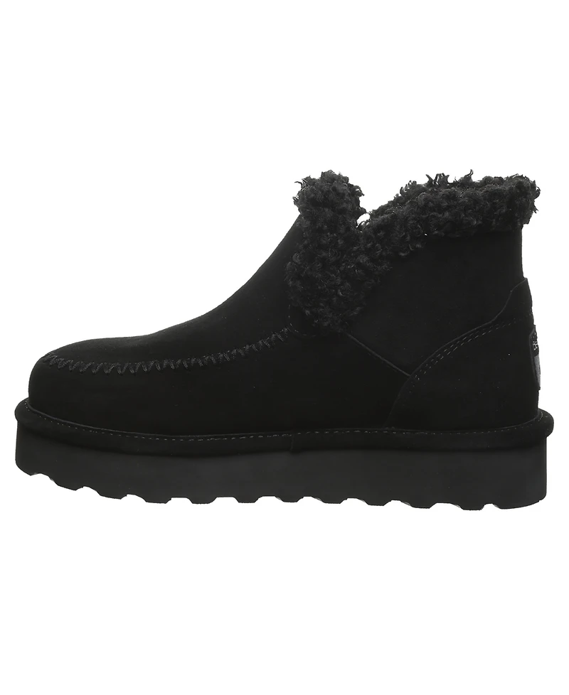 Bearpaw Women's Maeve Platform Slip-On Booties