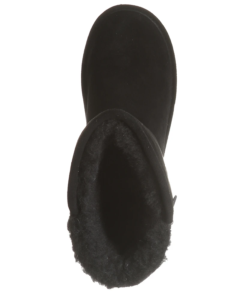 Bearpaw Women's Jenni Knit Back Accent Mid Calf Boots