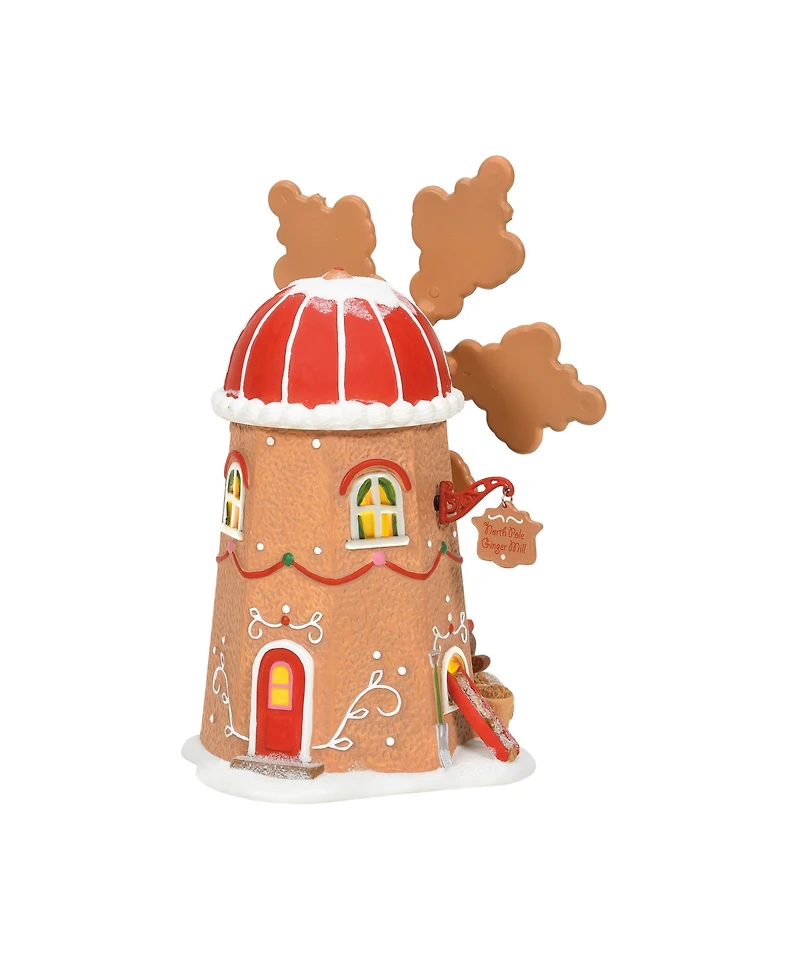 Department 56 North Pole Village Gingerbread Cookie Mill Figurine