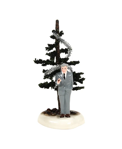 Department 56 Snow Village It Was An Ugly Tree Anyway Figurine