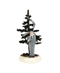 Department 56 Snow Village It Was An Ugly Tree Anyway Figurine