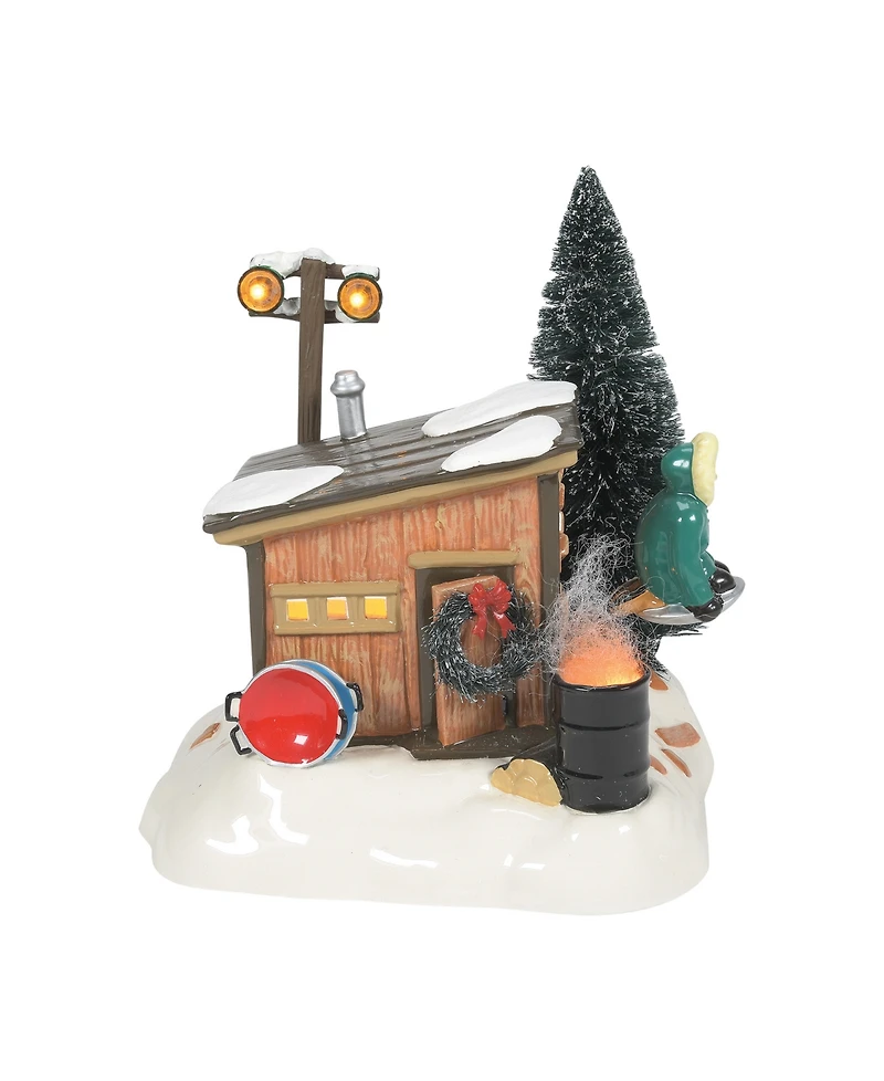 Department 56 Snow Village Griswold Sled Shack Figurine