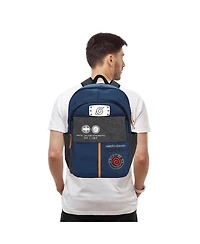 Naruto Shippuden Shinobi Symbols Blue 17.5" Adult Commuter Backpack