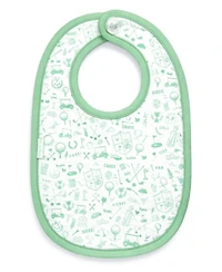 Bits and Bows Baby Unisex Golf Print Bib