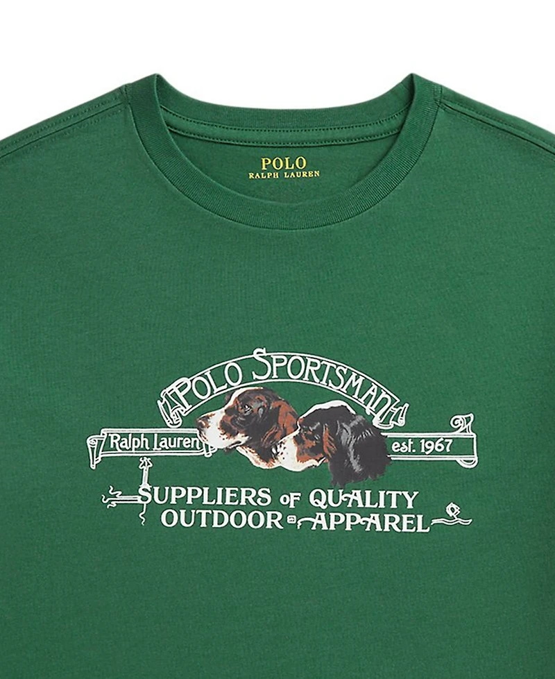 Polo Ralph Lauren Boys' 8-20 Sportsman Jersey T-Shirt