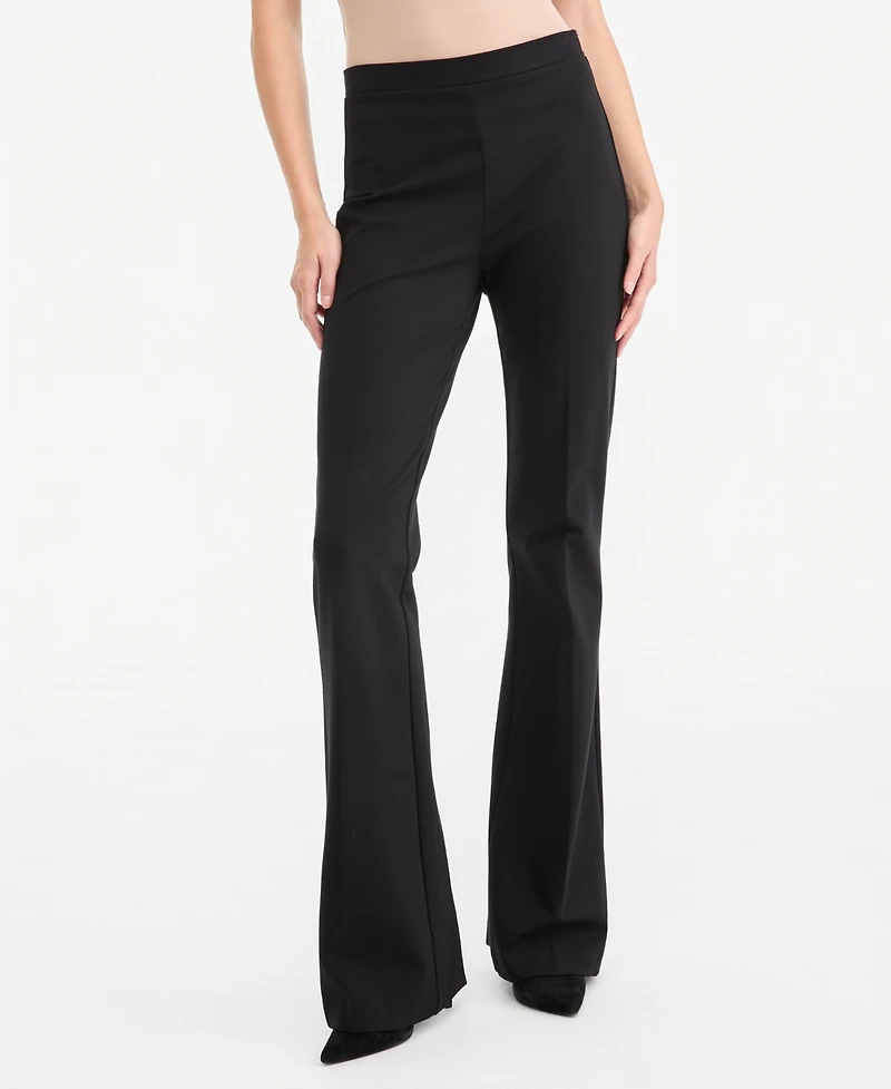 Kobi Halperin Women's Meghan High-Waisted Flared Pull-On Pants