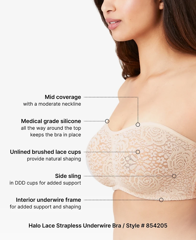 Wacoal Halo Strapless Bra 854205