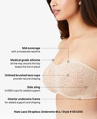 Wacoal Halo Strapless Bra 854205