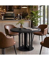 Gaomon 47" Round Dining Table for 4-6