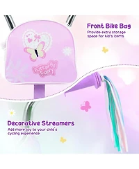 Hongge 14-Inch Girls Bike Featuring Anti-Slip Rubber Tires