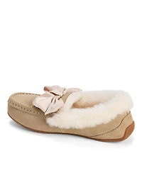 Dearfoams Women's Fireside by Mel Dream Bow Moccasin Slippers