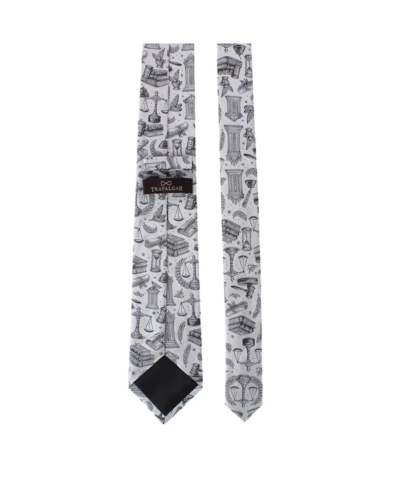 Trafalgar Men's Esquire Law Silk Novelty Necktie