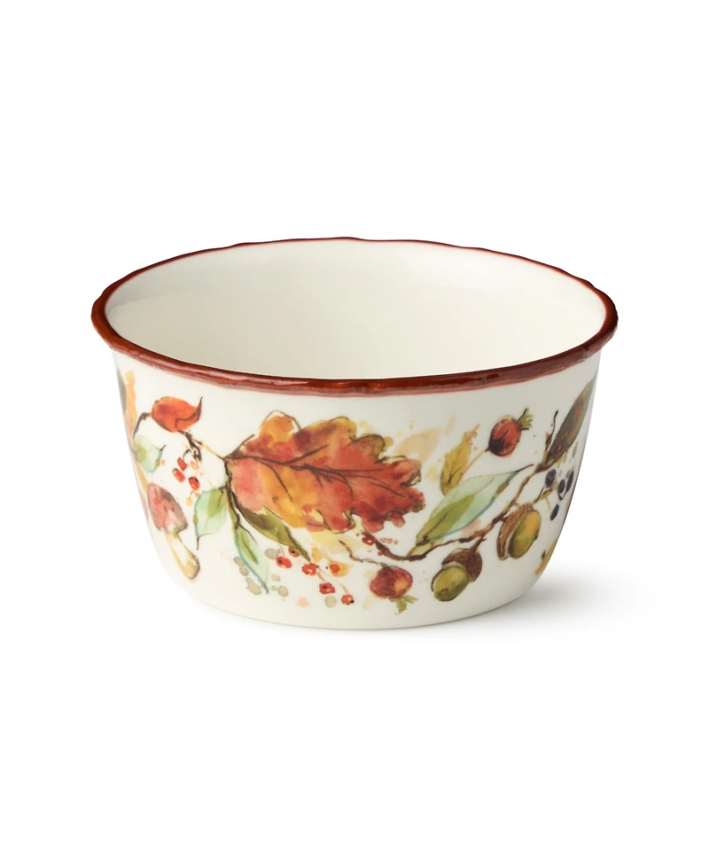 Certified International Autumn Meadows Ice Cream Bowls, Set of 4