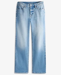 On 34th Women's Mid-Rise Relaxed Straight-Leg Denim Jeans, Macy's Exclusive