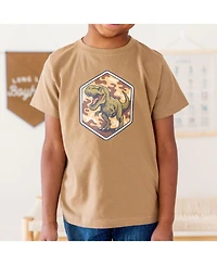 Sweet Wink Little Boys Camo Rawr Short Sleeve T-Shirt
