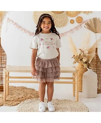 Sweet Wink Little Girls Just A Fall Girl Short Sleeve T-Shirt