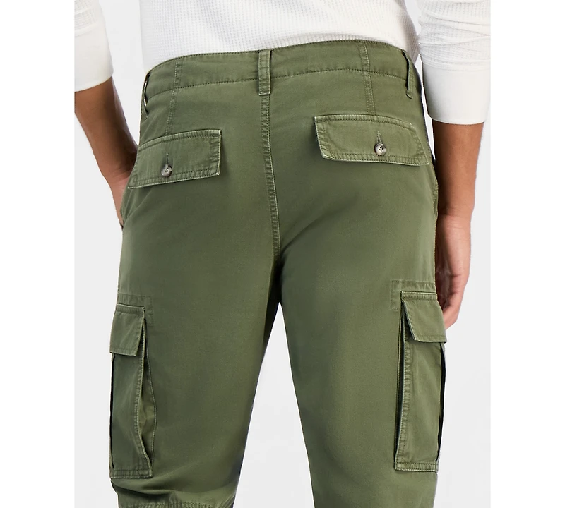 Sun + Stone Men's Trent Straight-Fit Cargo Pants, Macy's Exclusive