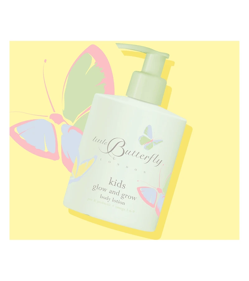 Little Butterfly London Kids Glow and Grow Body Lotion 300 Milliliters