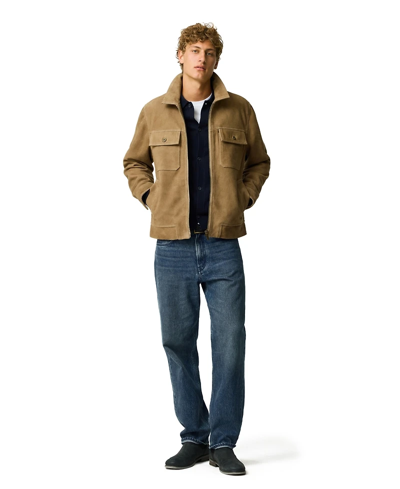 Rodd & Gunn Men's Waitomo Caves Leather Jacket