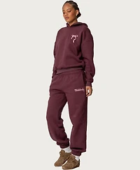 Edikted Women's Sasha Oversized Graphic Fleece Hoodie