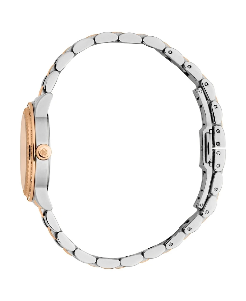 Roberto Cavalli Women's Glam Quartz Stainless Steel Bracelet Watch