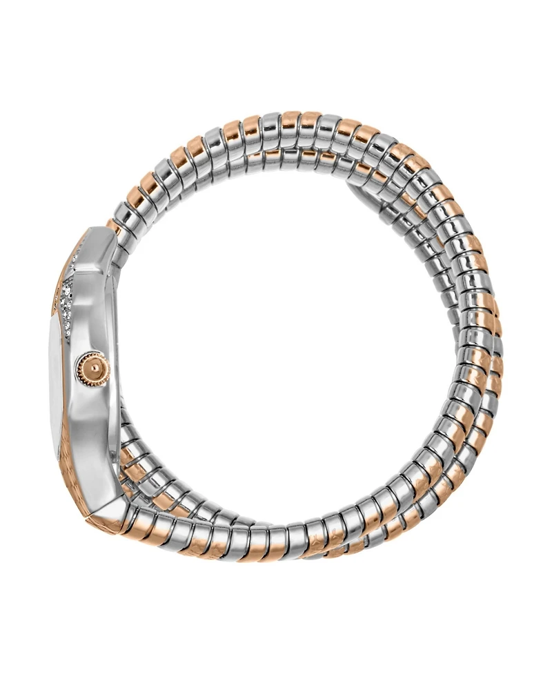 Just Cavalli Women's Glam Chic Quartz Two Tone Stainless Steel Bracelet Watch