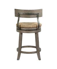 Clihome 1 Piece 26-Inch Counter Height Solid Wood Frame Bar Stool