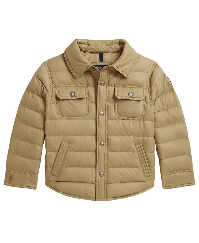 Polo Ralph Lauren Boys' 2T-7 Quilted Shirt Jacket