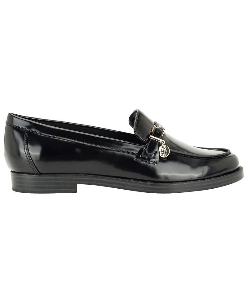 Tommy Hilfiger Women's Maxline Charm Buckle Strap Slip-On Dress Loafers