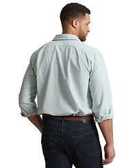 Polo Ralph Lauren Men's Big & Tall Tattersall Oxford Shirt