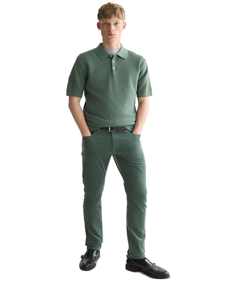 Scotch & Soda Men's Structured Regular-Fit Knitted Polo Shirt