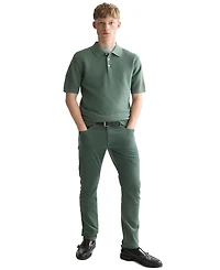 Scotch & Soda Men's Structured Regular-Fit Knitted Polo Shirt