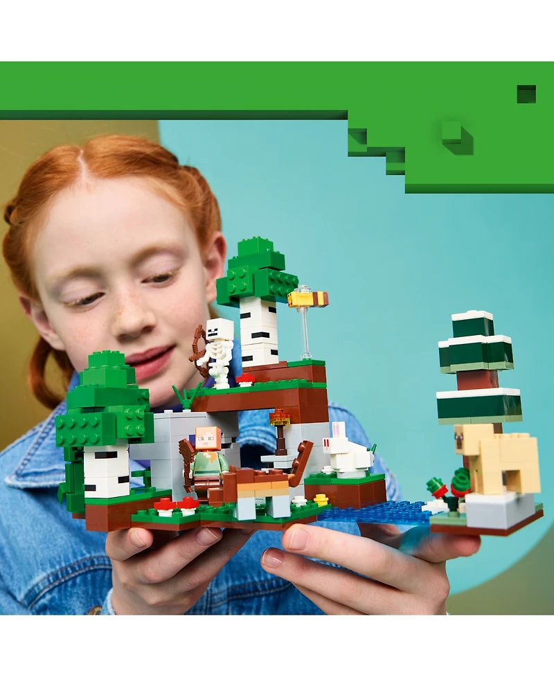 Lego Minecraft First Night Adventure 21593 301-Piece Building Set, Ages 8+