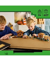 Lego Minecraft Evoker Village Attack 21596 607-Piece Building Set, Ages 9+