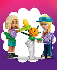 Lego Friends Creative Flower Shop 42693, 377-Piece Building Set, Ages 7+