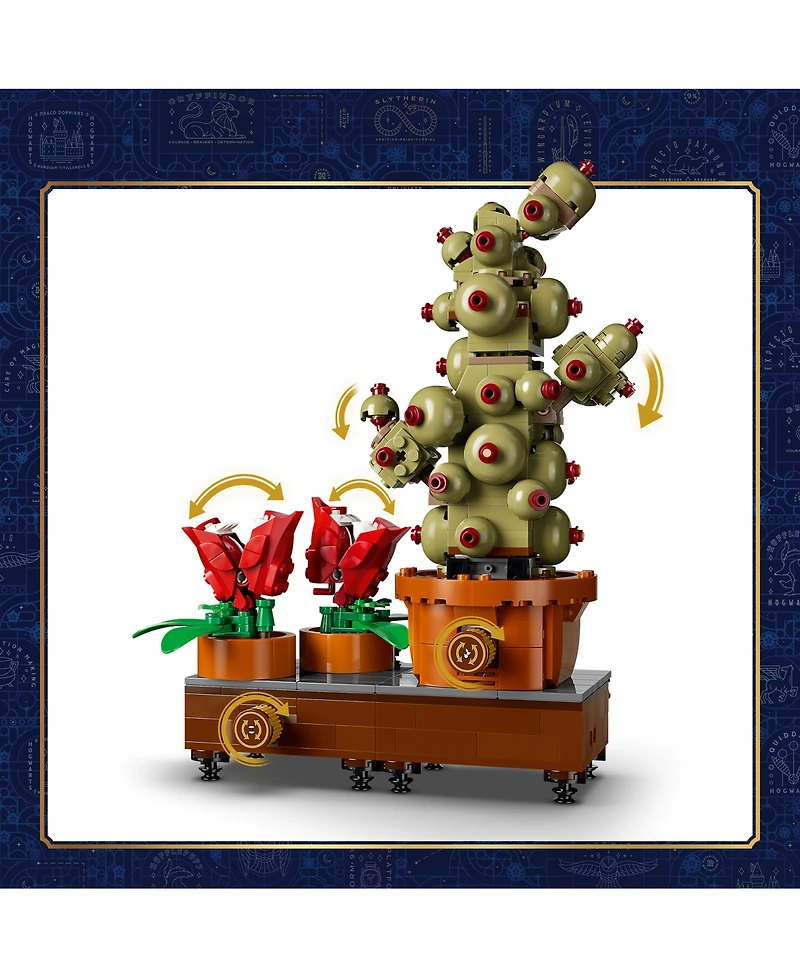 Lego Harry Potter Hogwarts Herbology Plants 76474 817-Piece Building Set, Ages 12+