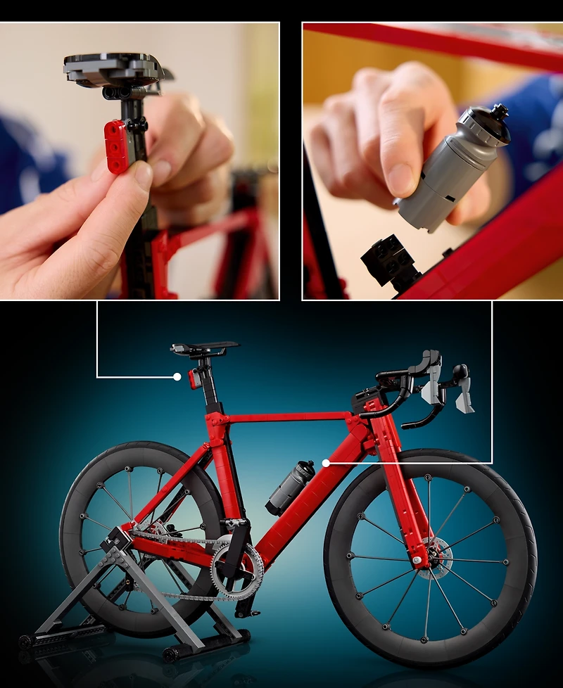Lego Icons Road Bike 11380 1015-Piece Building Set, Ages 18+