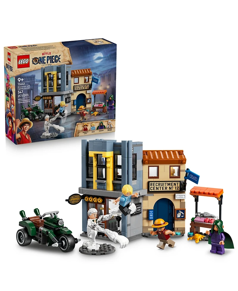Lego One Piece Showdown with Captain Smoker 75642 547-Piece Building Set, Ages 9+