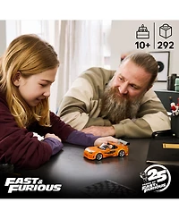 Lego The Fast and The Furious Toyota Supra MK4 77260, 292-Piece Building Set, Ages 10+
