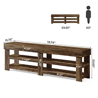 Tribesigns Tv Stand, Entertainment Center, Modern Media Console