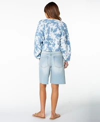 Roxy Women's Sundaze Tie-Dye Cropped Cardigan