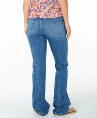 Roxy Women's Trailhead High-Waisted Flare Cargo-Style Jeans